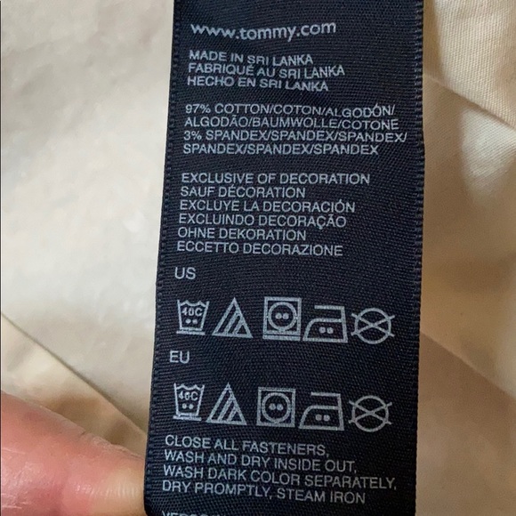 Tommy Hilfiger Denim Short Sleeved Eyelet Shirt - Picture 8 of 12